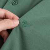  Áo Polo trơn basic thêu logo ngực ESTP038 - Xanh lá cây nhạt 