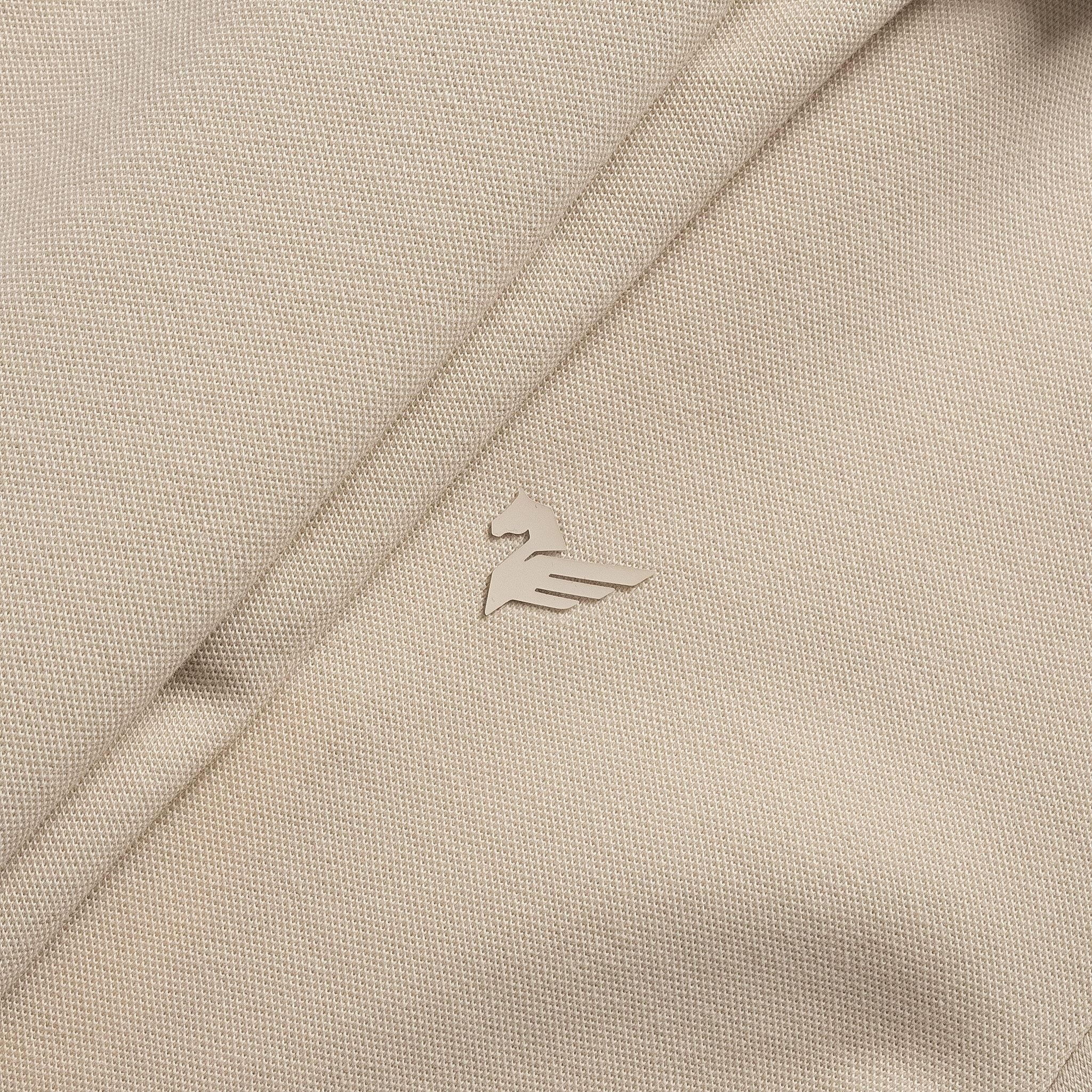  Áo Polo trơn bo kẻ in logo Horse FSTP020 