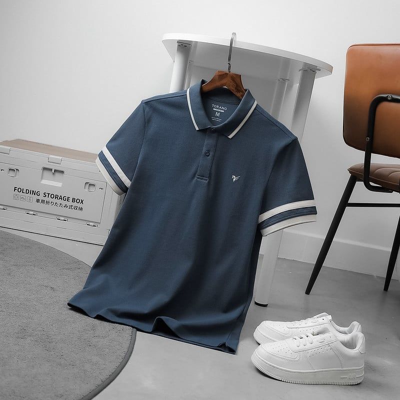  Áo bộ Polo can phối tay FSTP067 