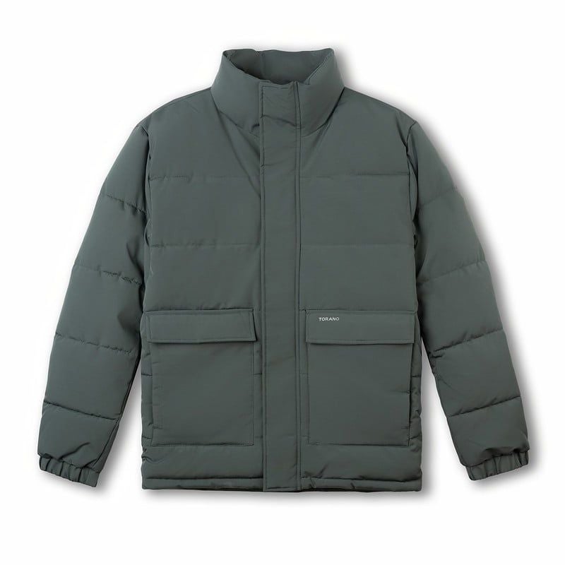  Áo khoác phao 3 lớp lót bông cổ cao FWCF005 