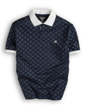  Áo polo monogram in tràn họa tiết GSTP051 