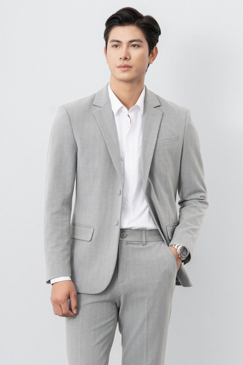  Áo blazer túi cơi viền có nắp FWTV001 