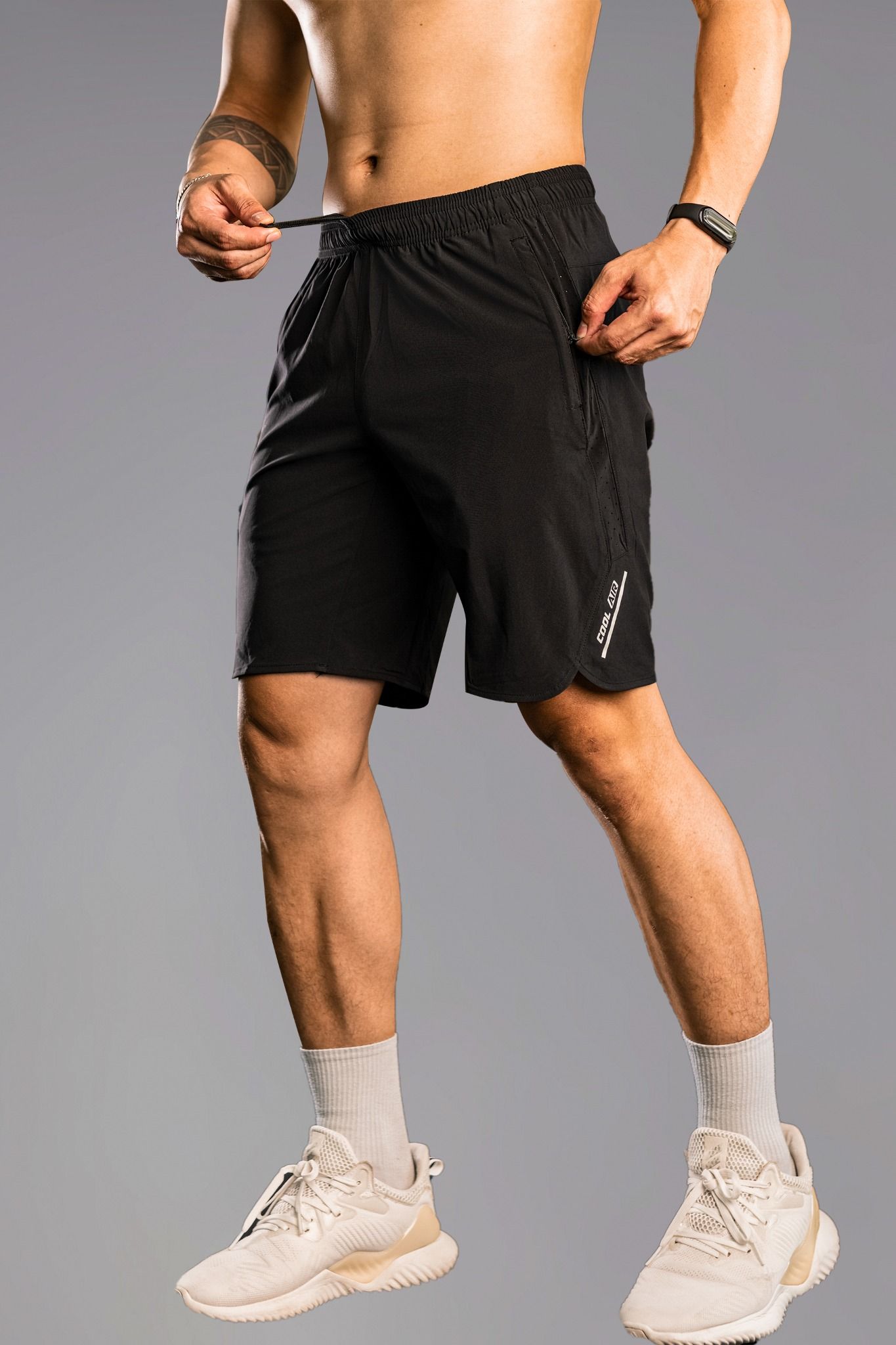  Quần Short gió thể thao đục lỗ sườn BW035 