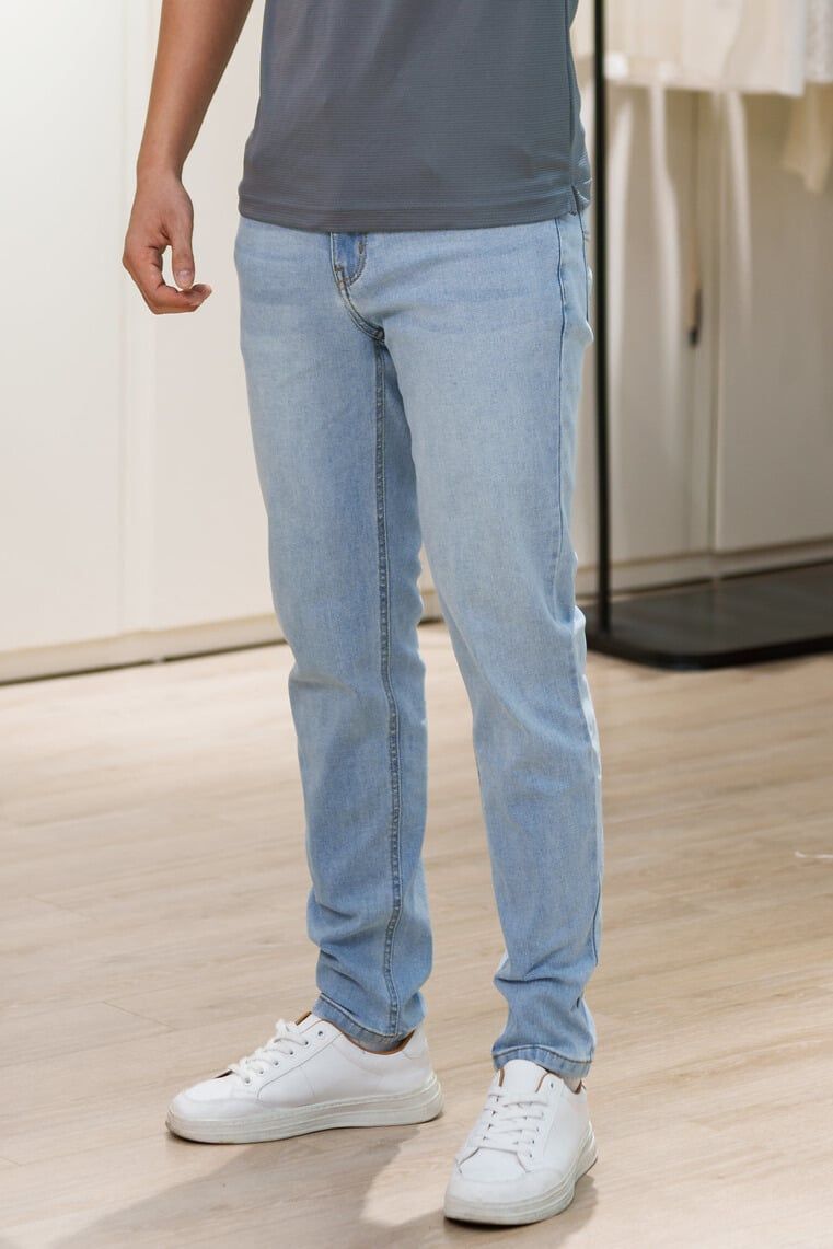  Quần Jeans basic slim EABJ012 