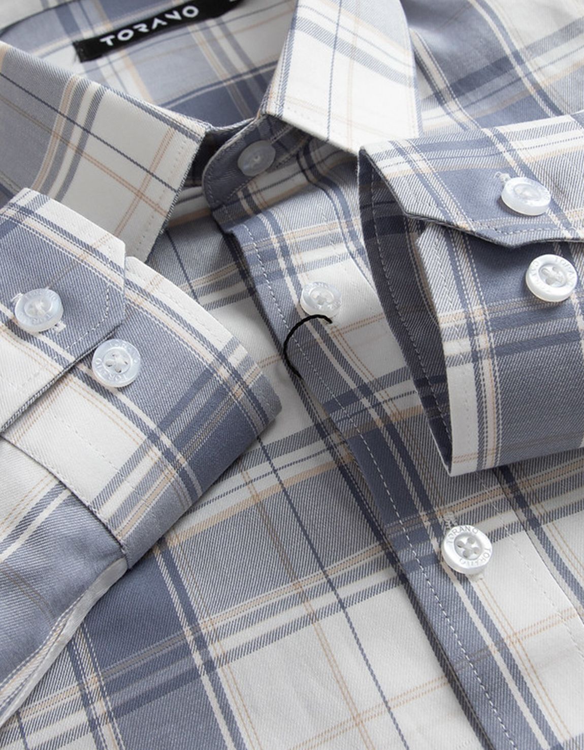  Sơ mi dài tay kẻ Checkerboard EATB003 