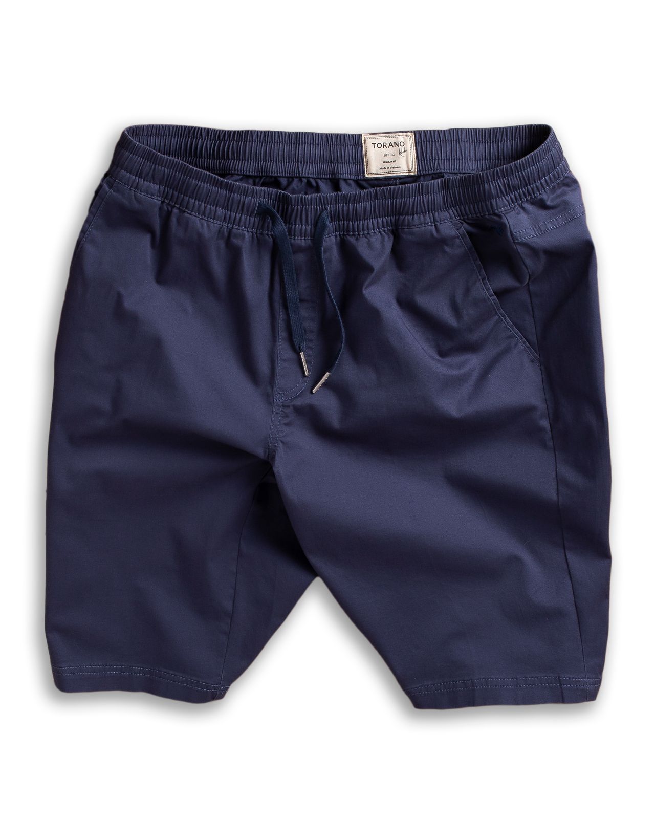  Quần short khaki cạp chun basic, diễu gấu FSBK010 