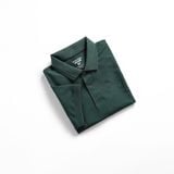  Áo Polo trơn basic thêu logo ngực ESTP038 - Xanh lá cây đậm 