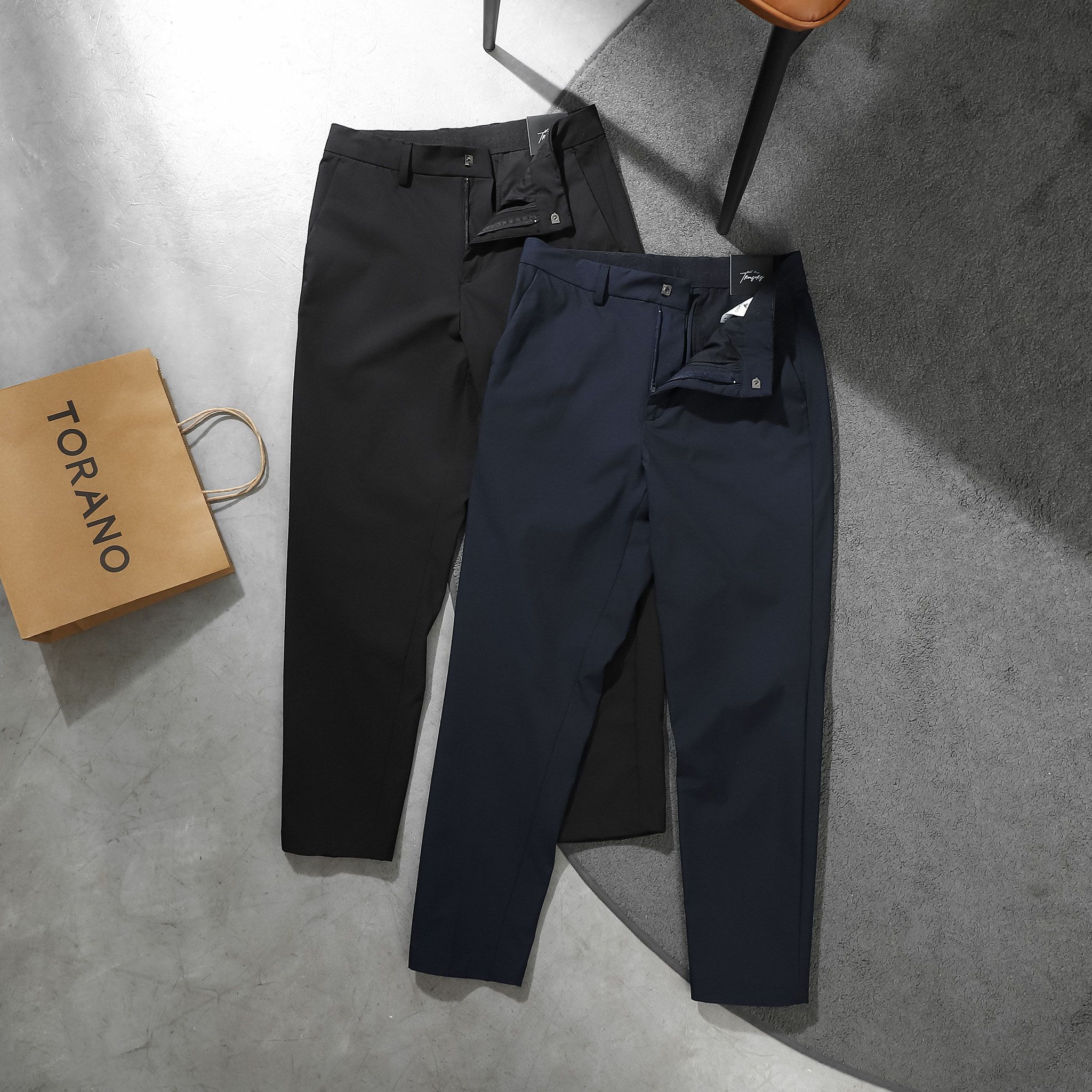  Quần âu slim-fit cạp trơn FABT007 