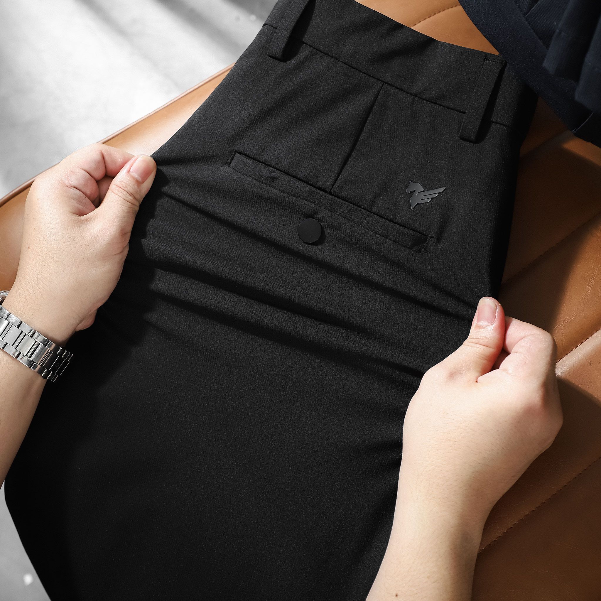  Quần âu slim-fit cạp trơn FABT007 