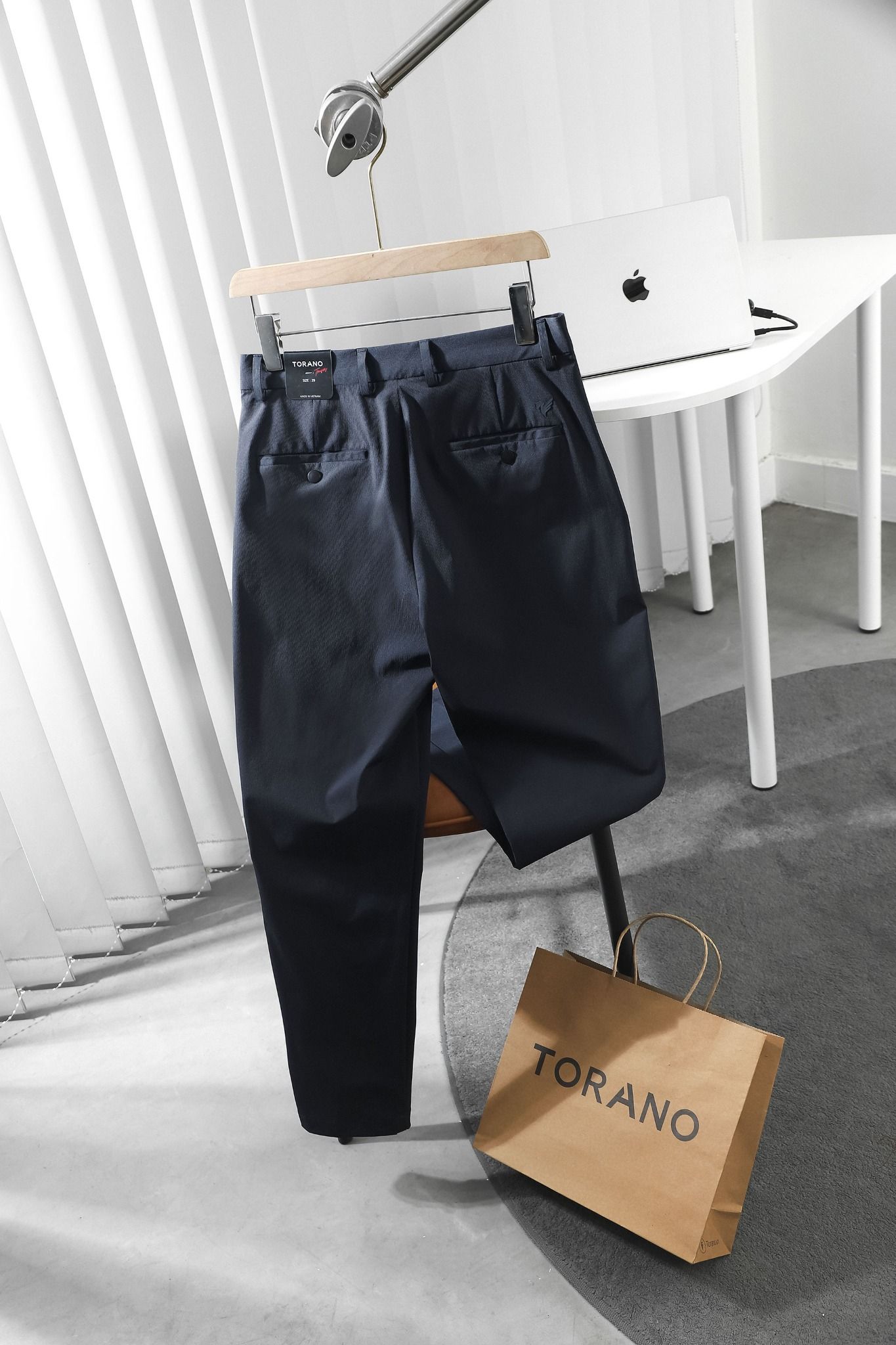  Quần âu slim-fit cạp trơn FABT007 