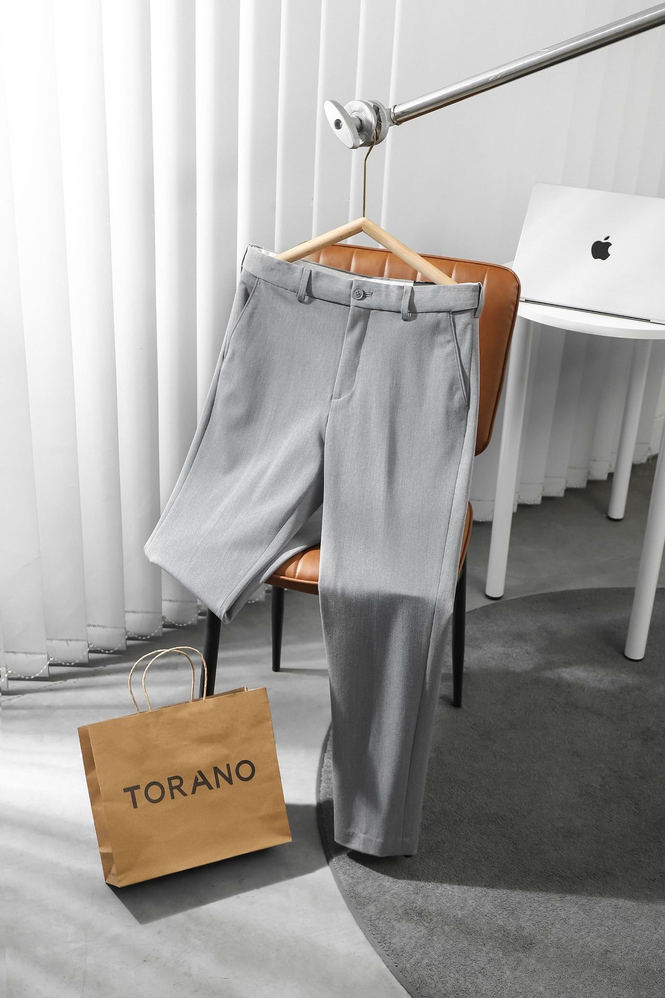  Quần âu slimfit trơn cạp điều chỉnh FABT016 