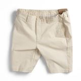  Quần short khaki cạp thường basic, diễu gấu FSBK012 