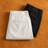  Quần short Khaki chiết eo gấu LV FSBK015 