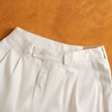  Quần short Khaki chiết eo gấu LV FSBK015 