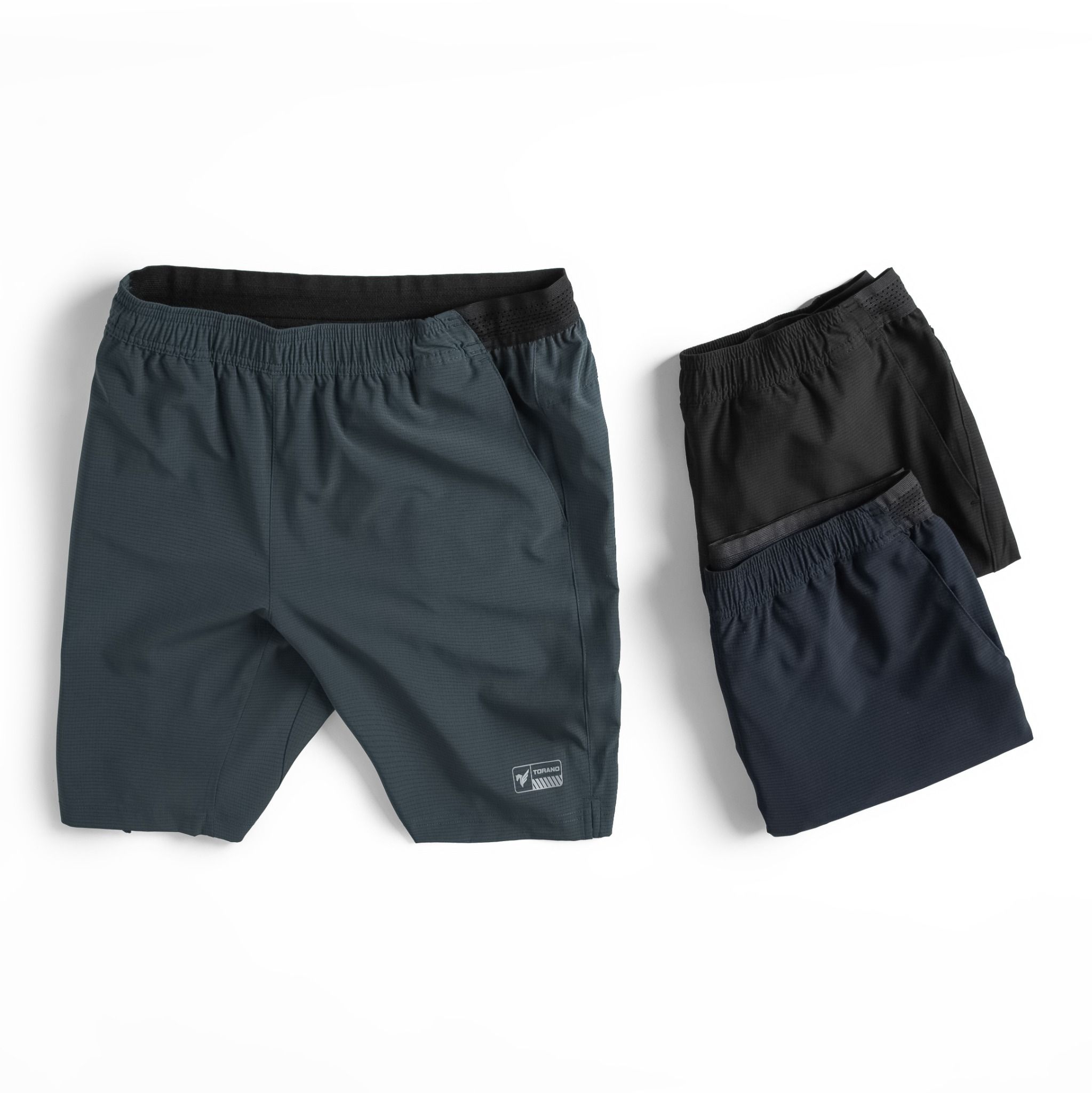  Short gió in logo phối chun cạp FSBW006 