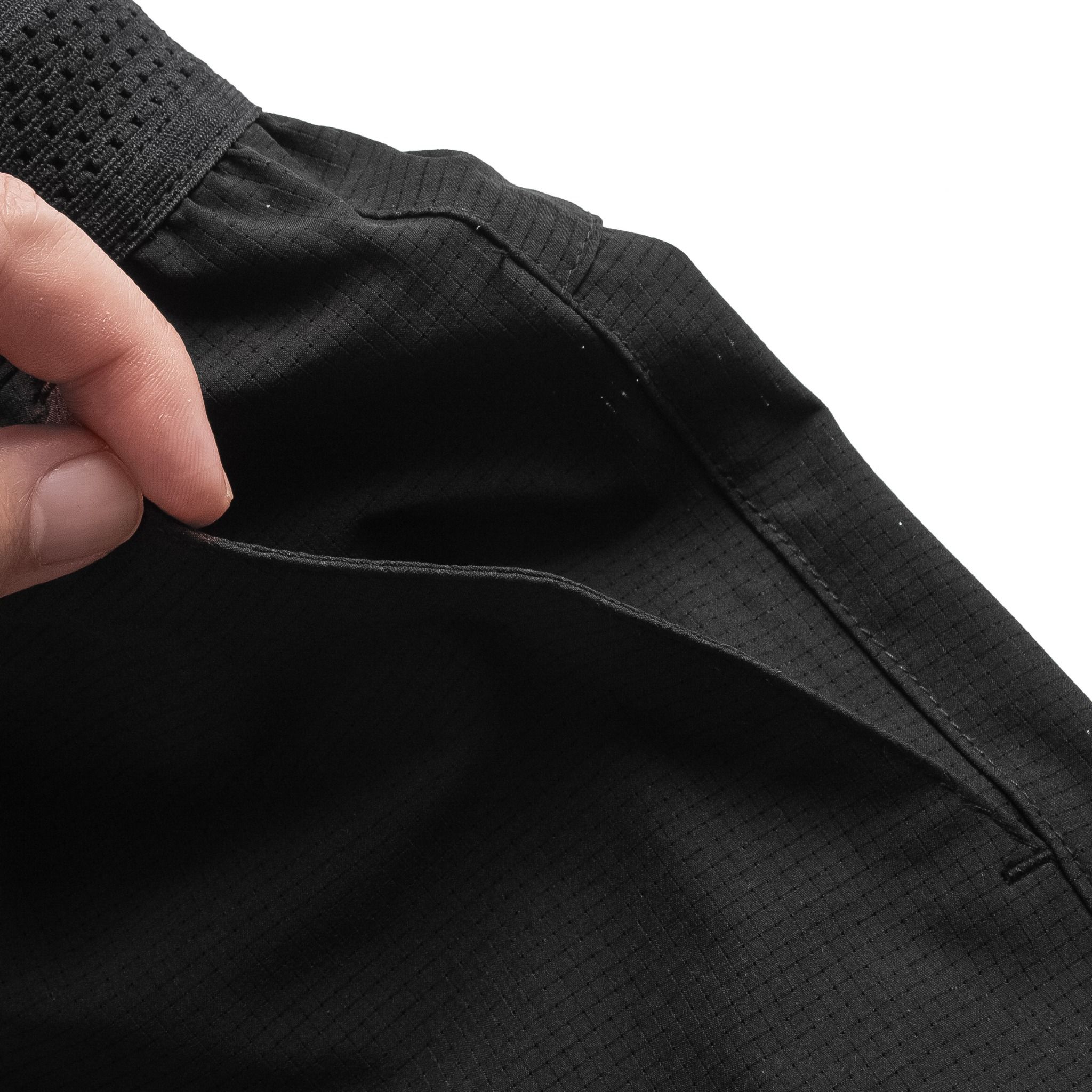  Short gió in logo phối chun cạp FSBW006 