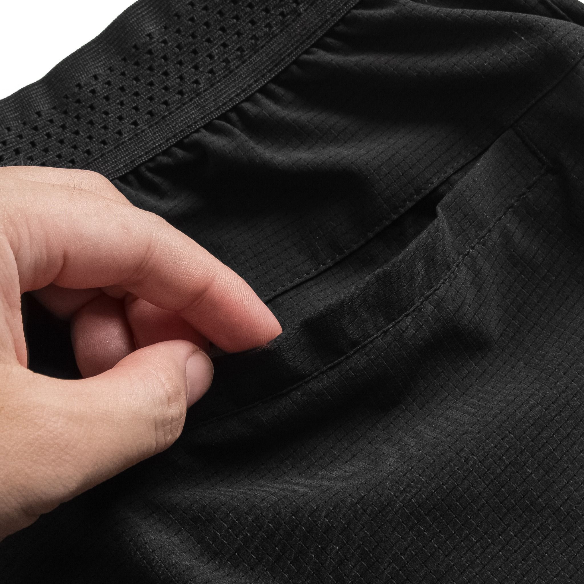  Short gió in logo phối chun cạp FSBW006 