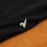  Áo polo trơn bo kẻ logo ngực FSTP009 