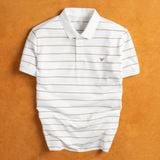  Áo polo dệt kẻ ngang FSTP039 
