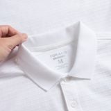  Áo Polo trơn bề mặt hiệu ứng FSTP056 