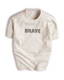  Áo T shirt họa tiết in Brave FSTS004 