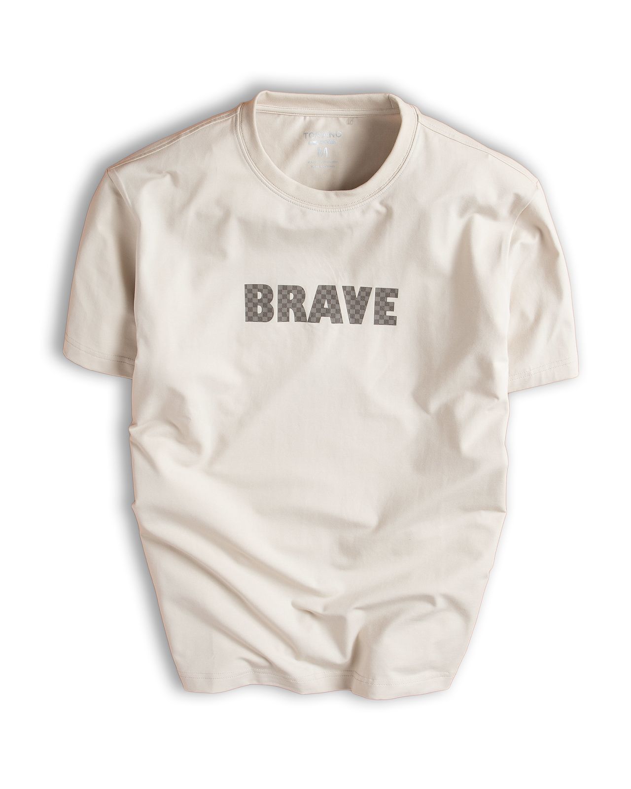  Áo T shirt họa tiết in Brave FSTS004 