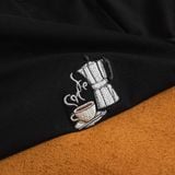  Áo T shirt họa tiết thêu logo Coffe Cup FSTS018 