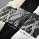 Áo T shirt họa tiết in Water Nests FSTS020 