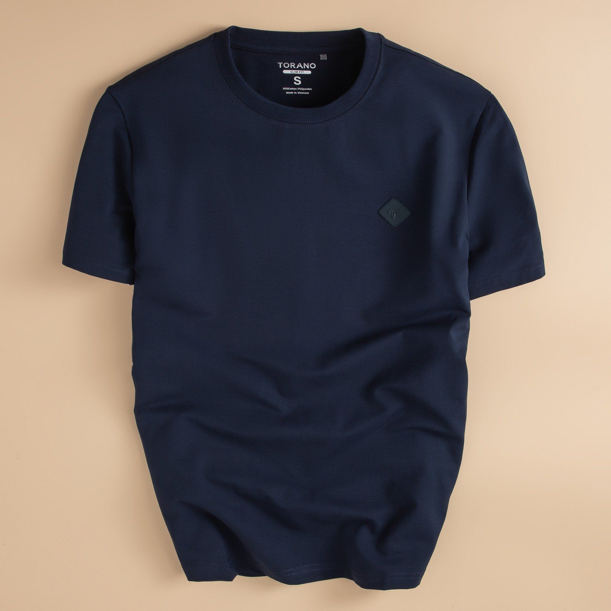  Áo T shirt họa tiết in logo Horse ngực FSTS026 