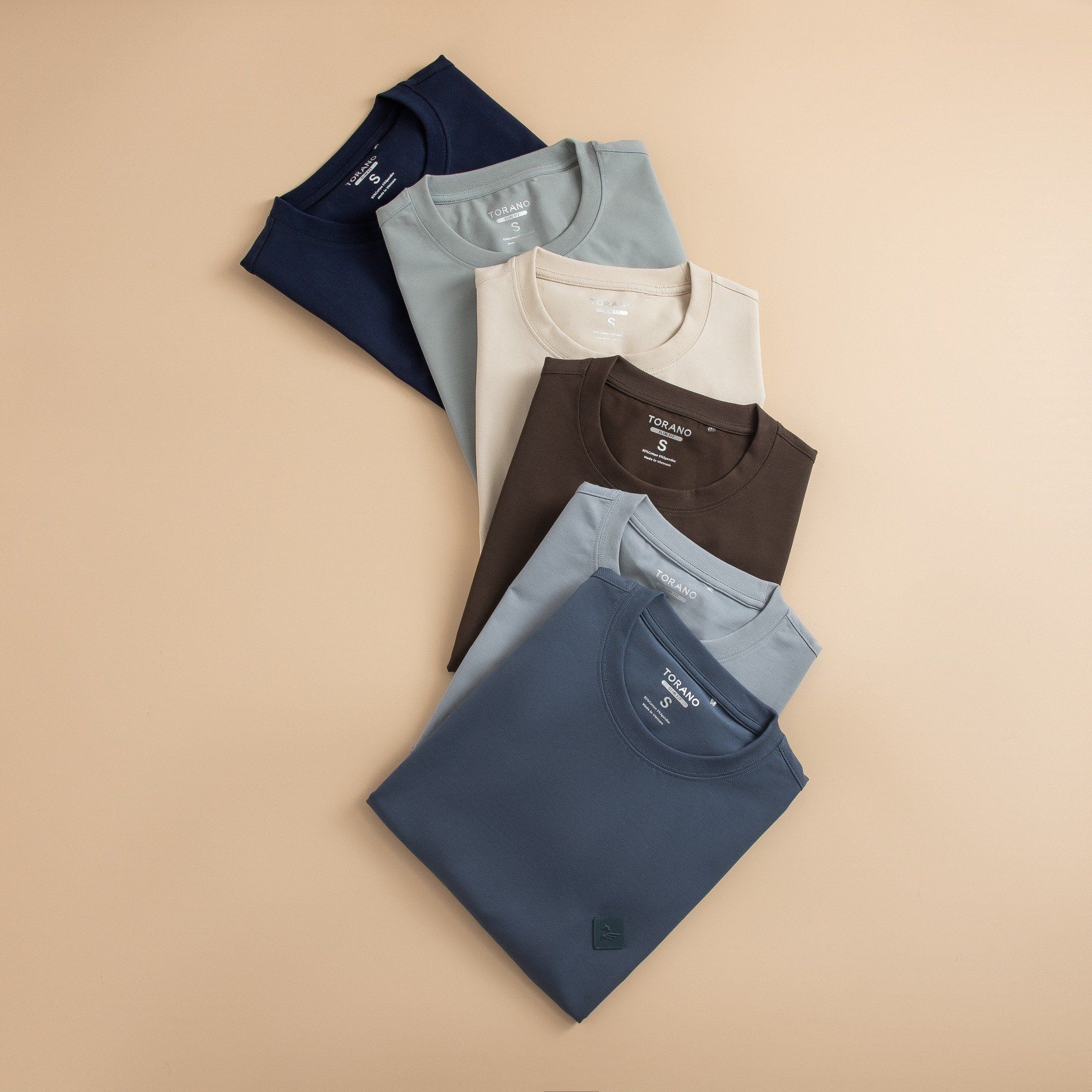  Áo T shirt họa tiết in logo Horse ngực FSTS026 