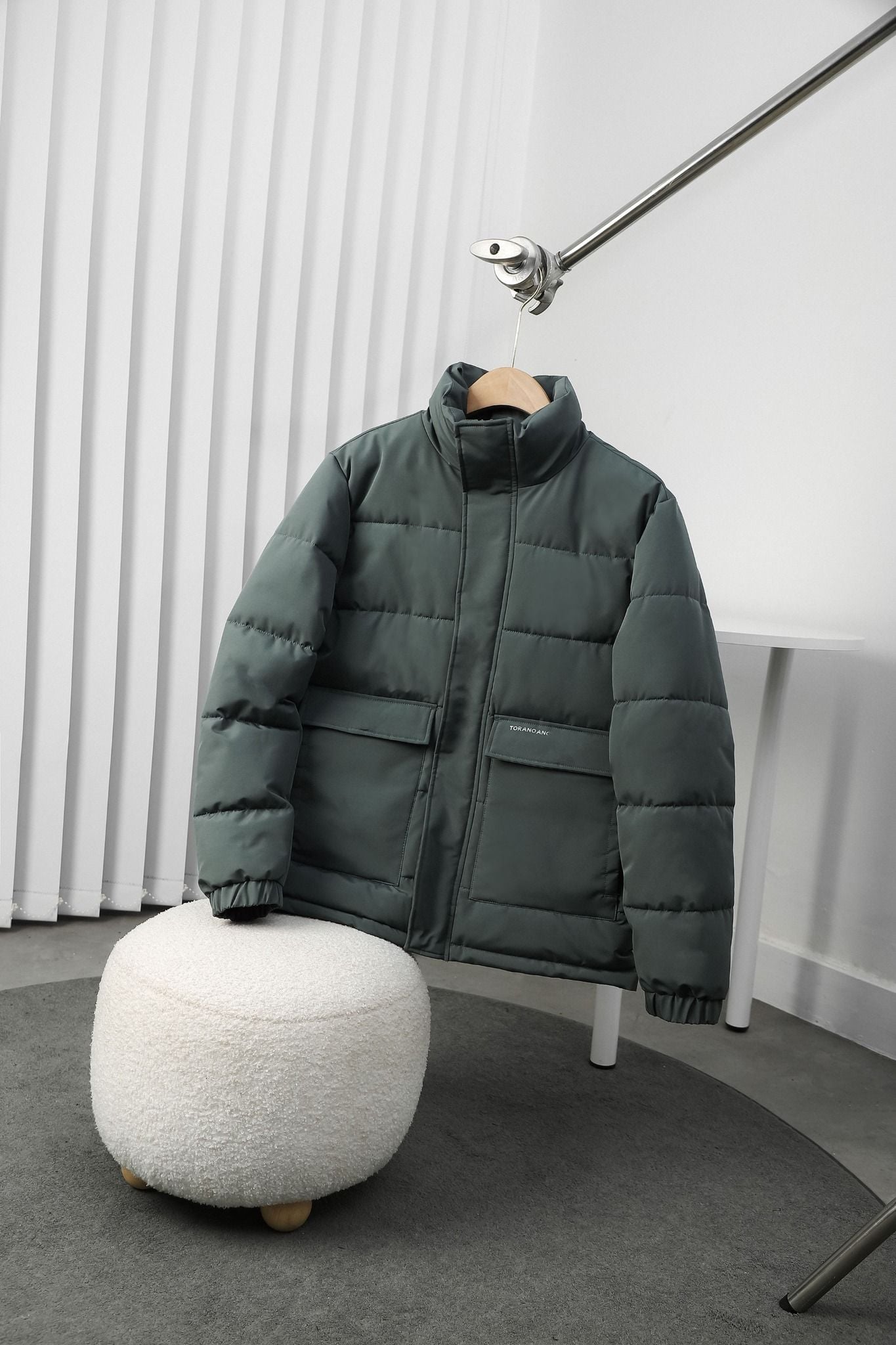  Áo khoác phao 3 lớp lót bông cổ cao FWCF005 