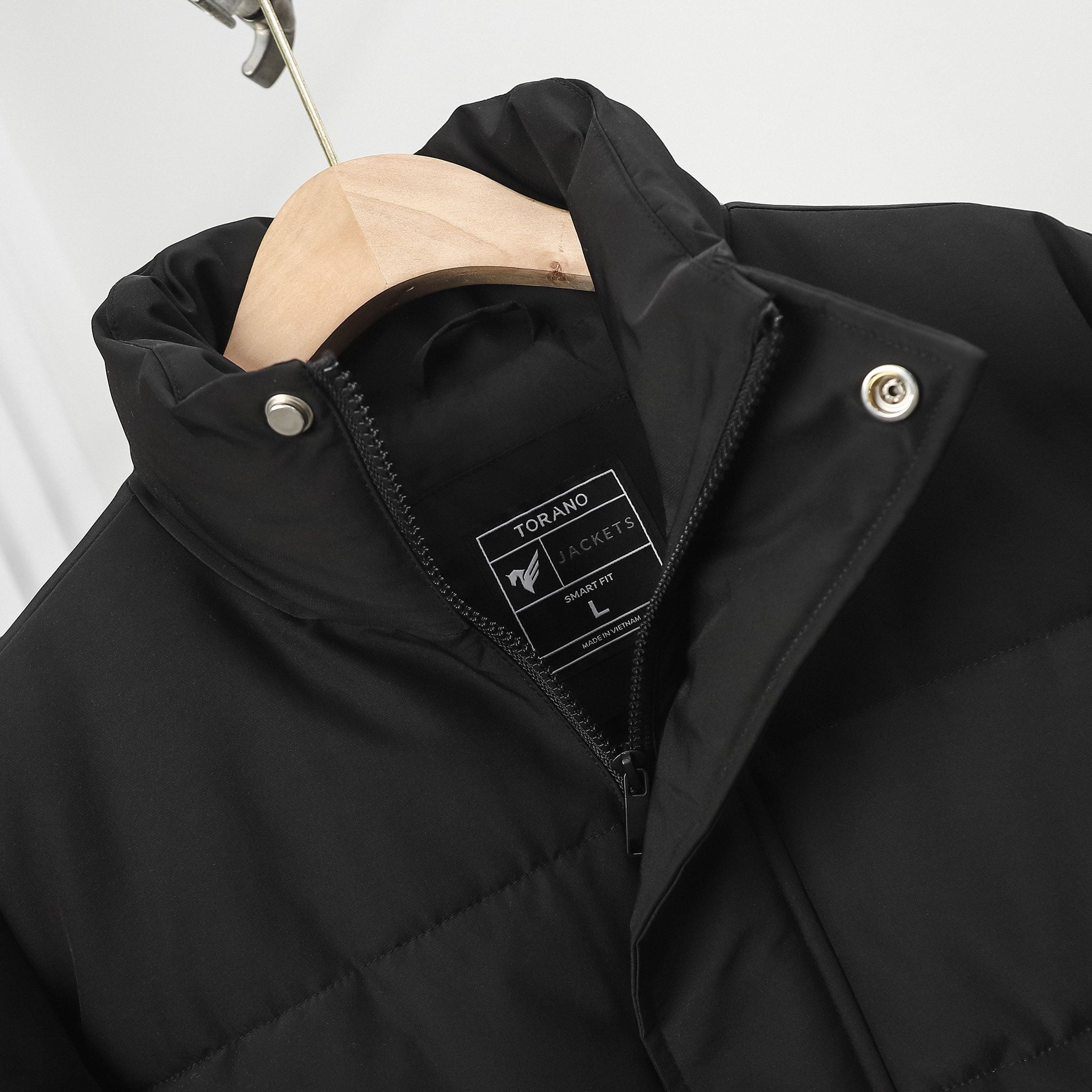  Áo khoác phao 3 lớp lót bông cổ cao FWCF005 