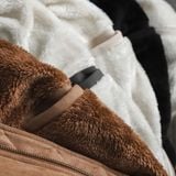  Áo khoác da lộn basic cổ cao FWCL002 