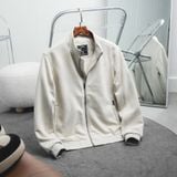  Áo khoác da lộn basic cổ cao FWCL002 