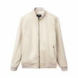  Áo khoác da lộn basic cổ cao FWCL002 