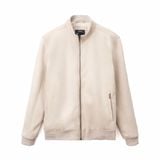  Áo khoác da lộn basic cổ cao FWCL002 