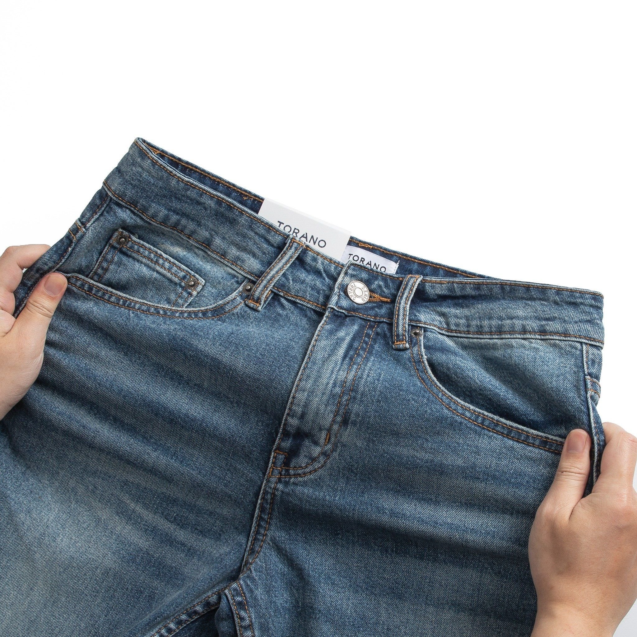  Quần jeans basic slim GABJ845 