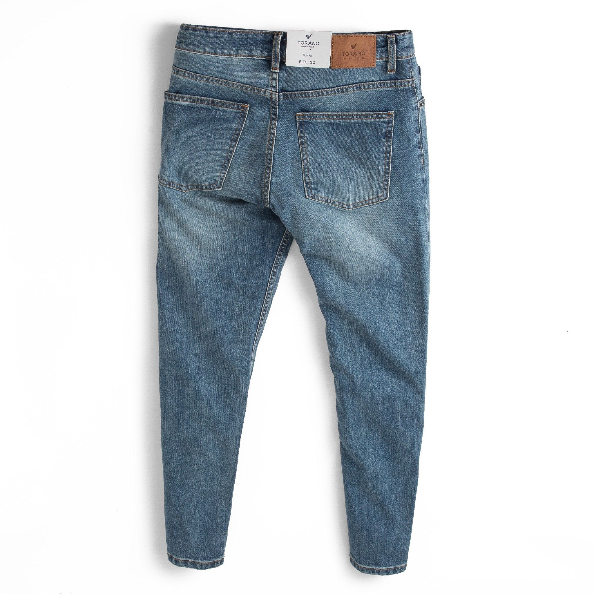  Quần jeans basic slim GABJ845 