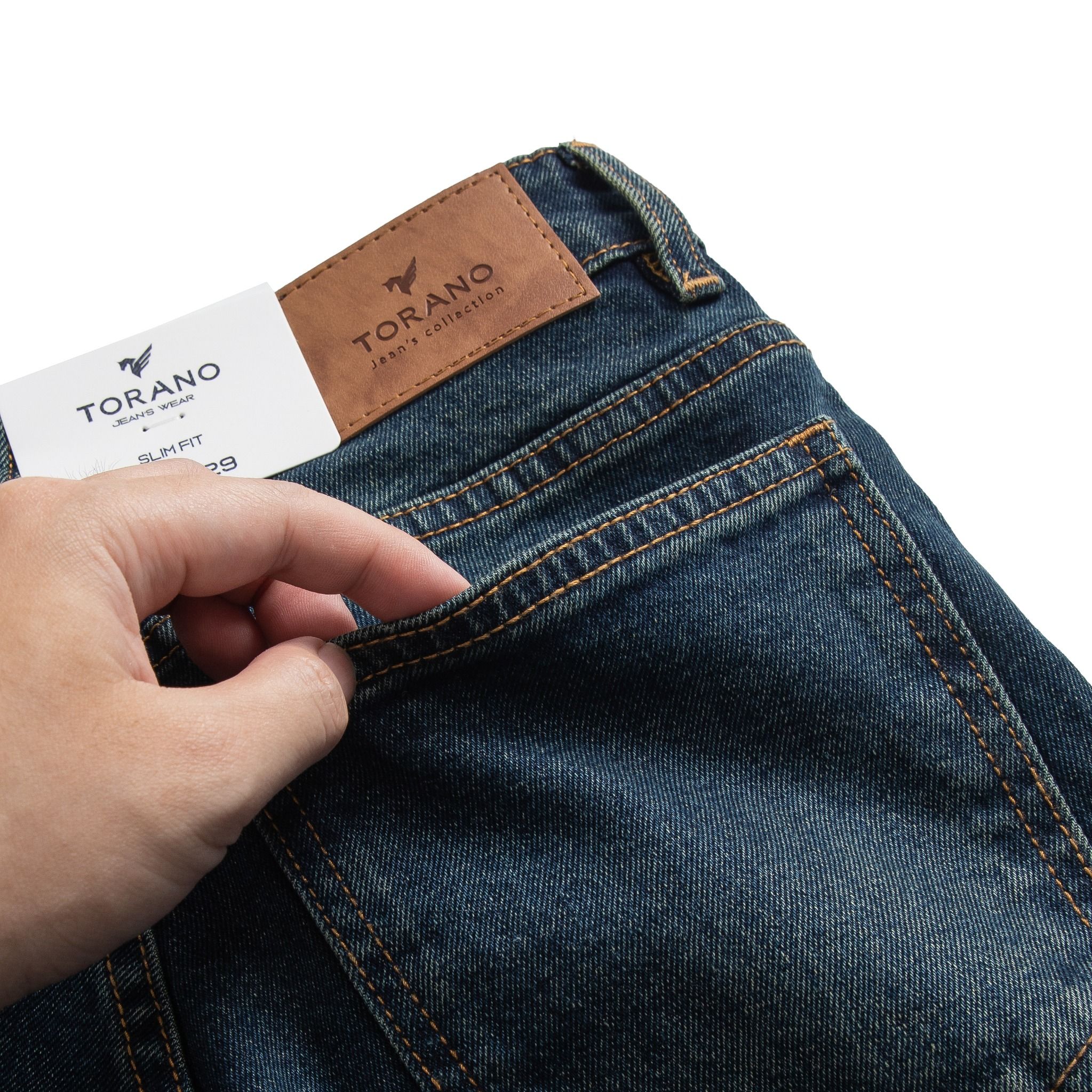  Quần jeans basic slim GABJ846 