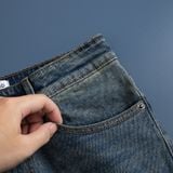  Quần jeans xước slim GABJ863 