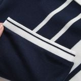  Áo polo kẻ ngang bo tay kẻ line GSTP040 