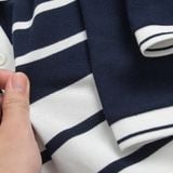  Áo polo kẻ ngang bo tay kẻ line GSTP040 