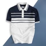  Áo polo kẻ ngang bo tay kẻ line GSTP040 