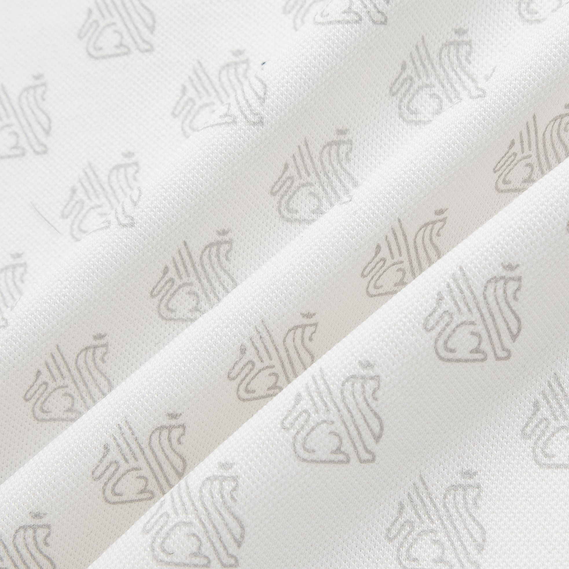  Áo polo monogram in tràn họa tiết GSTP051 