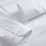  Sơ mi dài tay trơn dệt hiệu ứng EATB017 