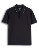  Áo Polo trơn bo kẻ FSTP046 