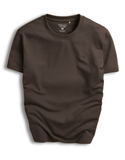  Áo T shirt trơn in logo ngực FSTS001 