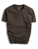 Áo T shirt trơn in logo ngực FSTS001