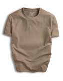  Áo T shirt trơn in logo ngực FSTS001 