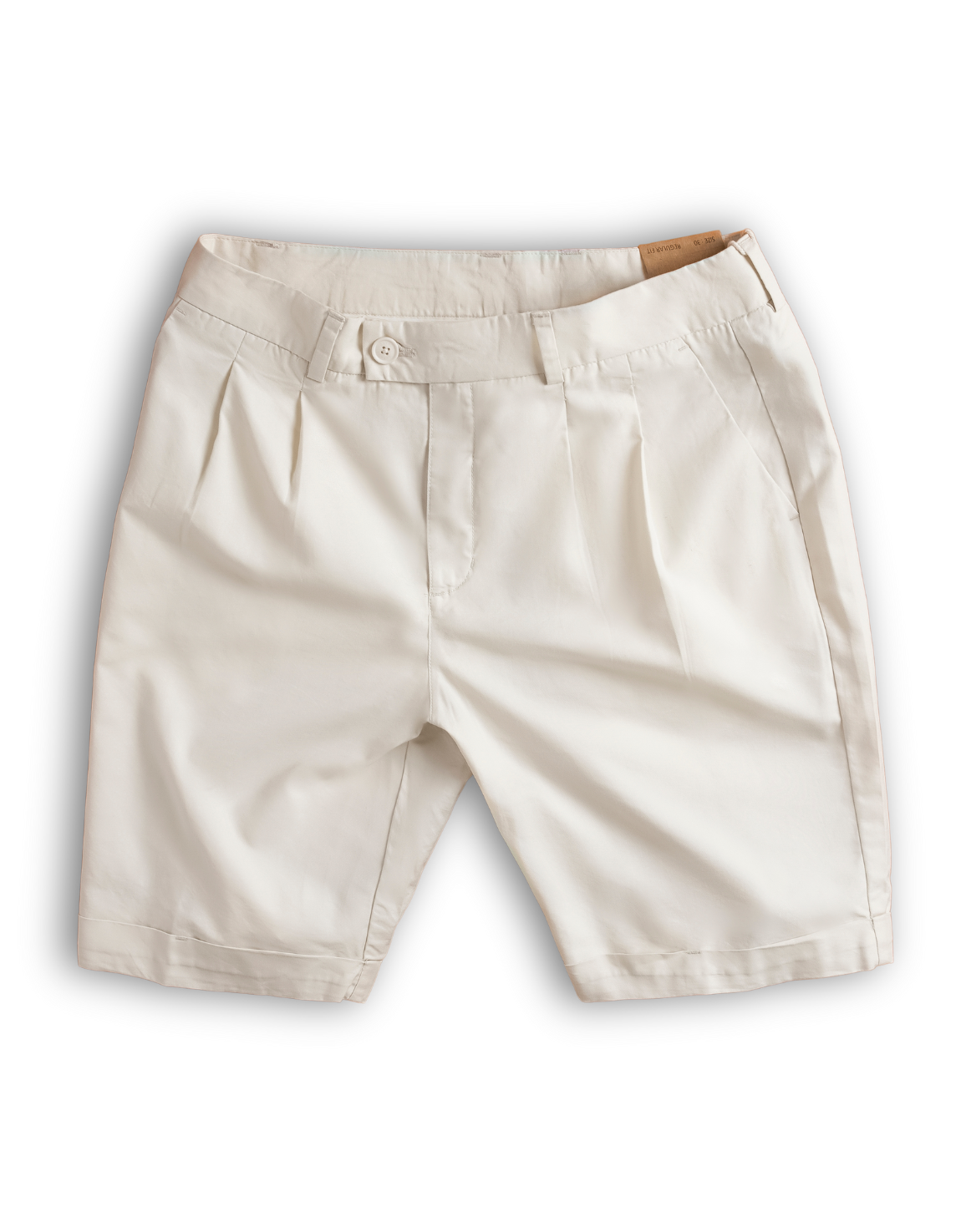 Quần short Khaki chiết eo gấu LV FSBK015